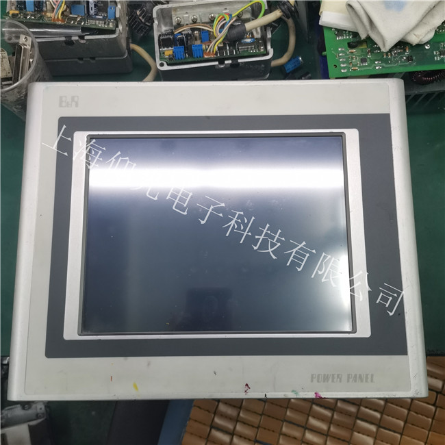 貝加萊工業觸摸屏通電DC24V,屏幕無光維修案例