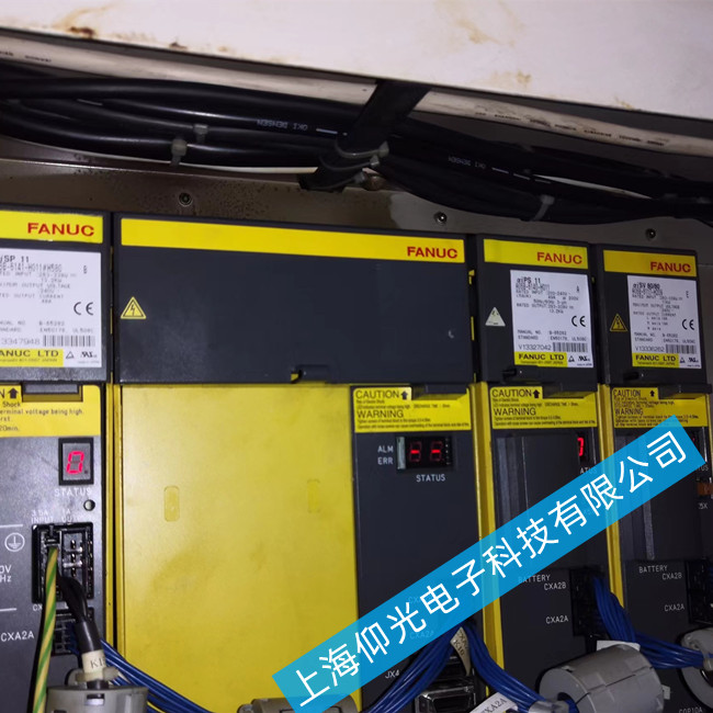 機械設備發(fā)那科伺服驅(qū)動器維修A06B- 6077-H111報警AL-06維修