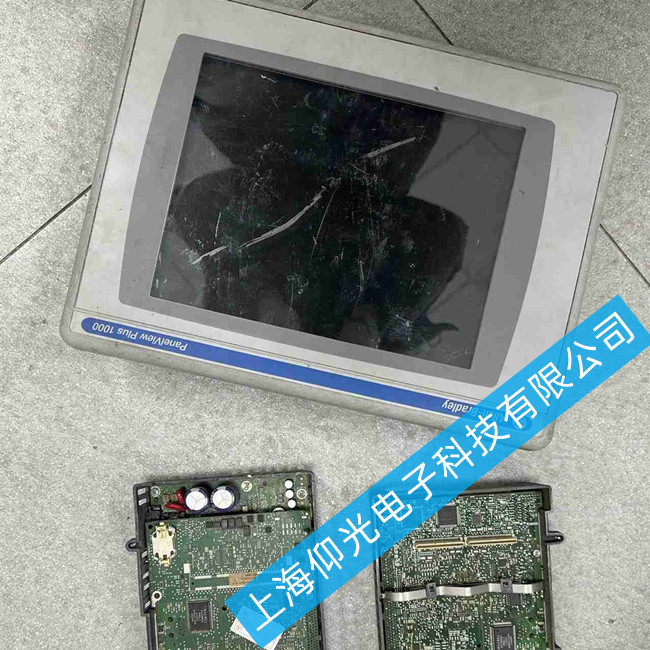 AB觸摸屏維修2711P-RP2DTPG進不了系統故障維修方法