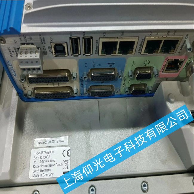 KISTLER可編程控制器5877AZ000出現通信參數設置該怎么維修